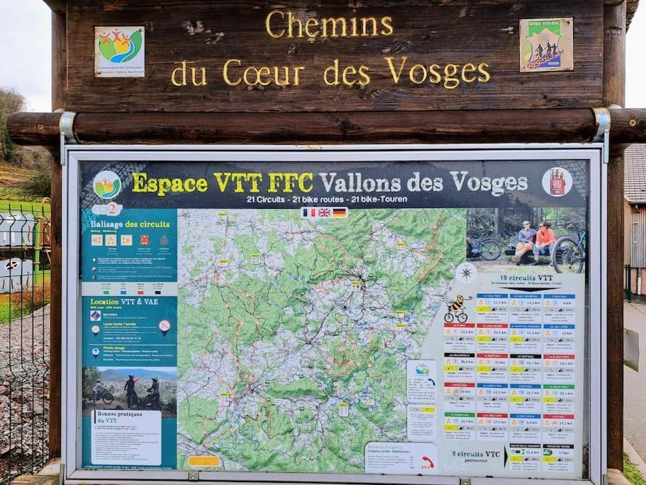 Gite Spa "La Foret Argentee" Proche Gerardmer Laveline-du-Houx Kültér fotó