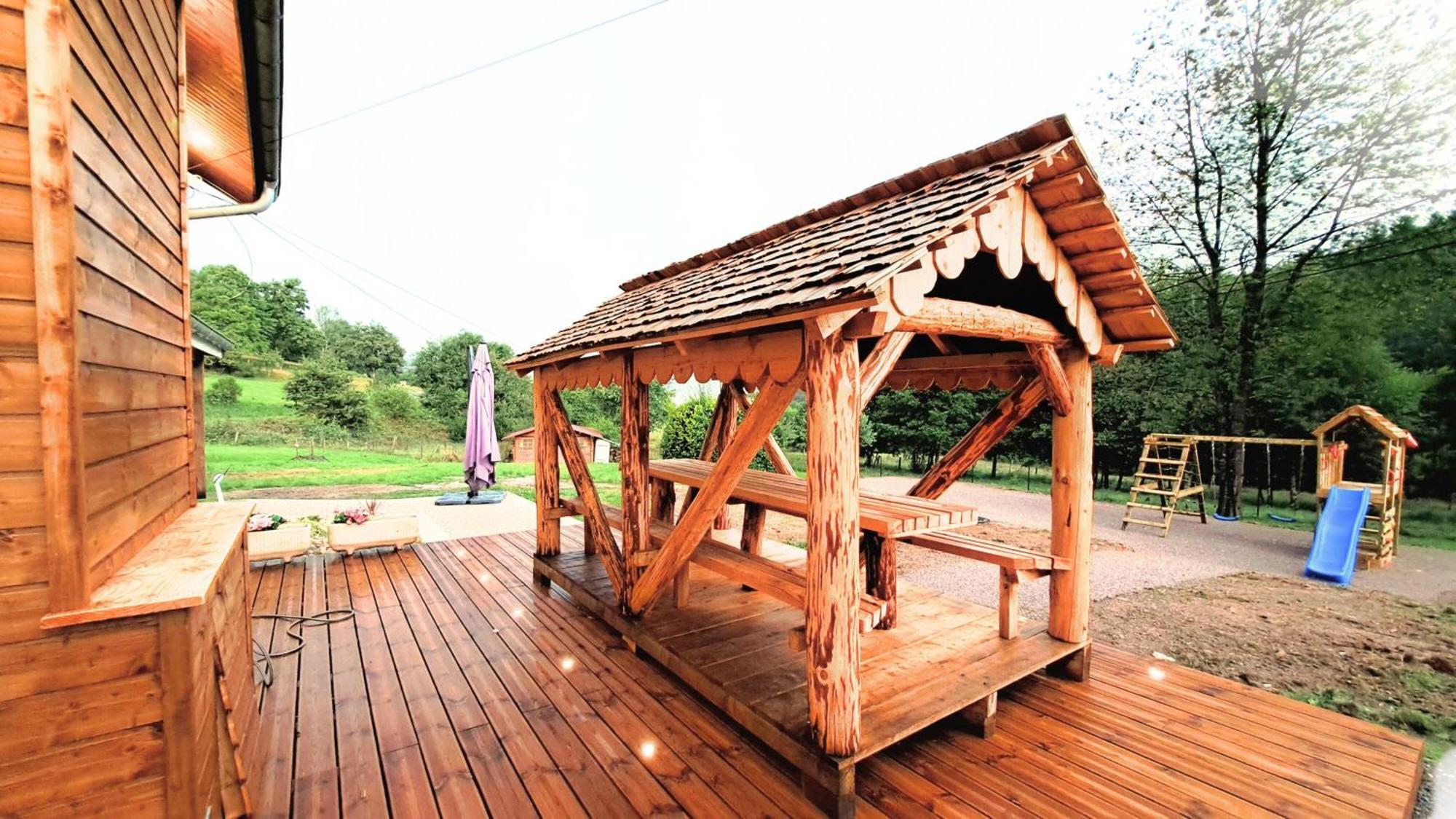 Gite Spa "La Foret Argentee" Proche Gerardmer Laveline-du-Houx Kültér fotó