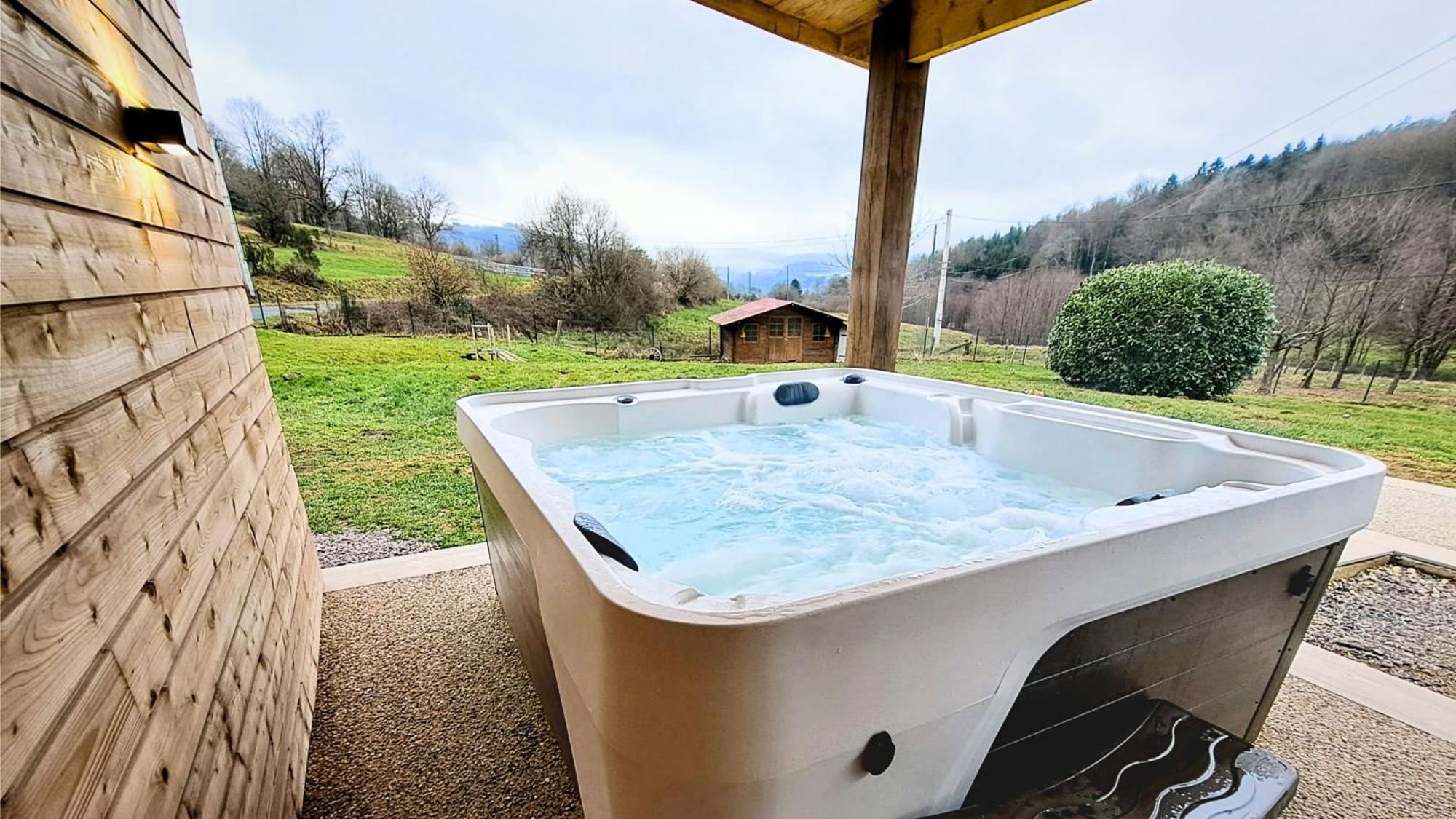 Gite Spa "La Foret Argentee" Proche Gerardmer Laveline-du-Houx Kültér fotó
