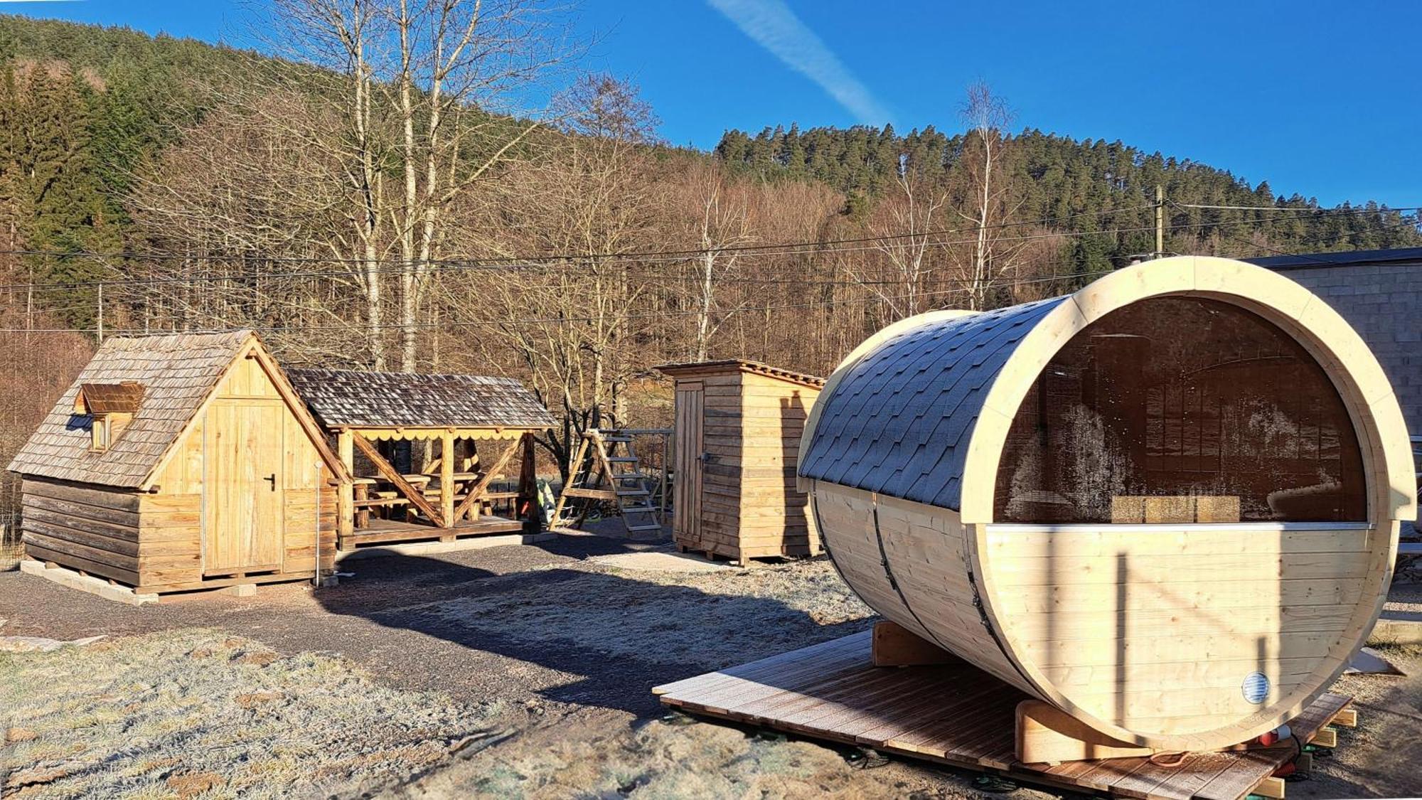 Gite Spa "La Foret Argentee" Proche Gerardmer Laveline-du-Houx Kültér fotó