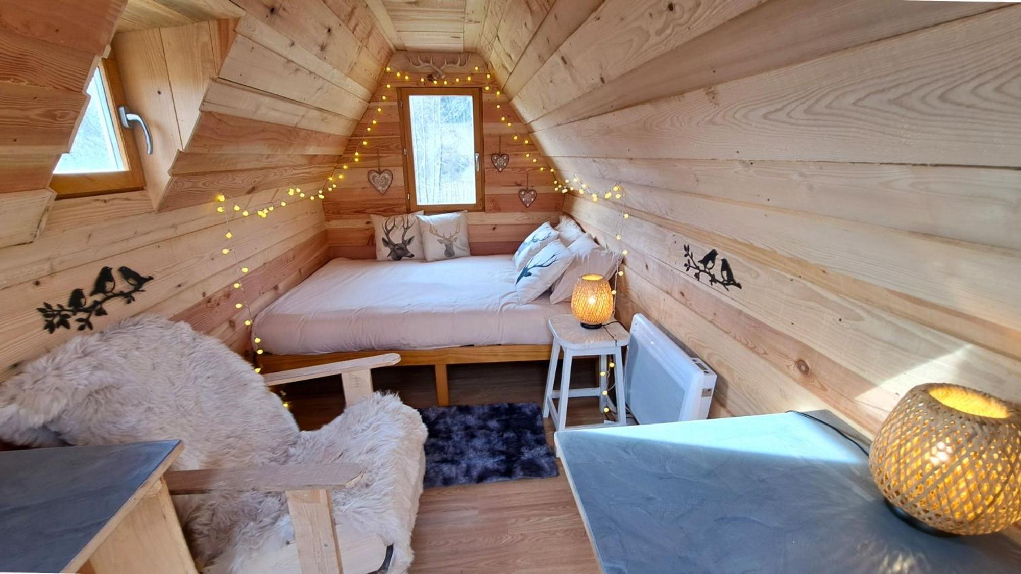 Gite Spa "La Foret Argentee" Proche Gerardmer Laveline-du-Houx Kültér fotó